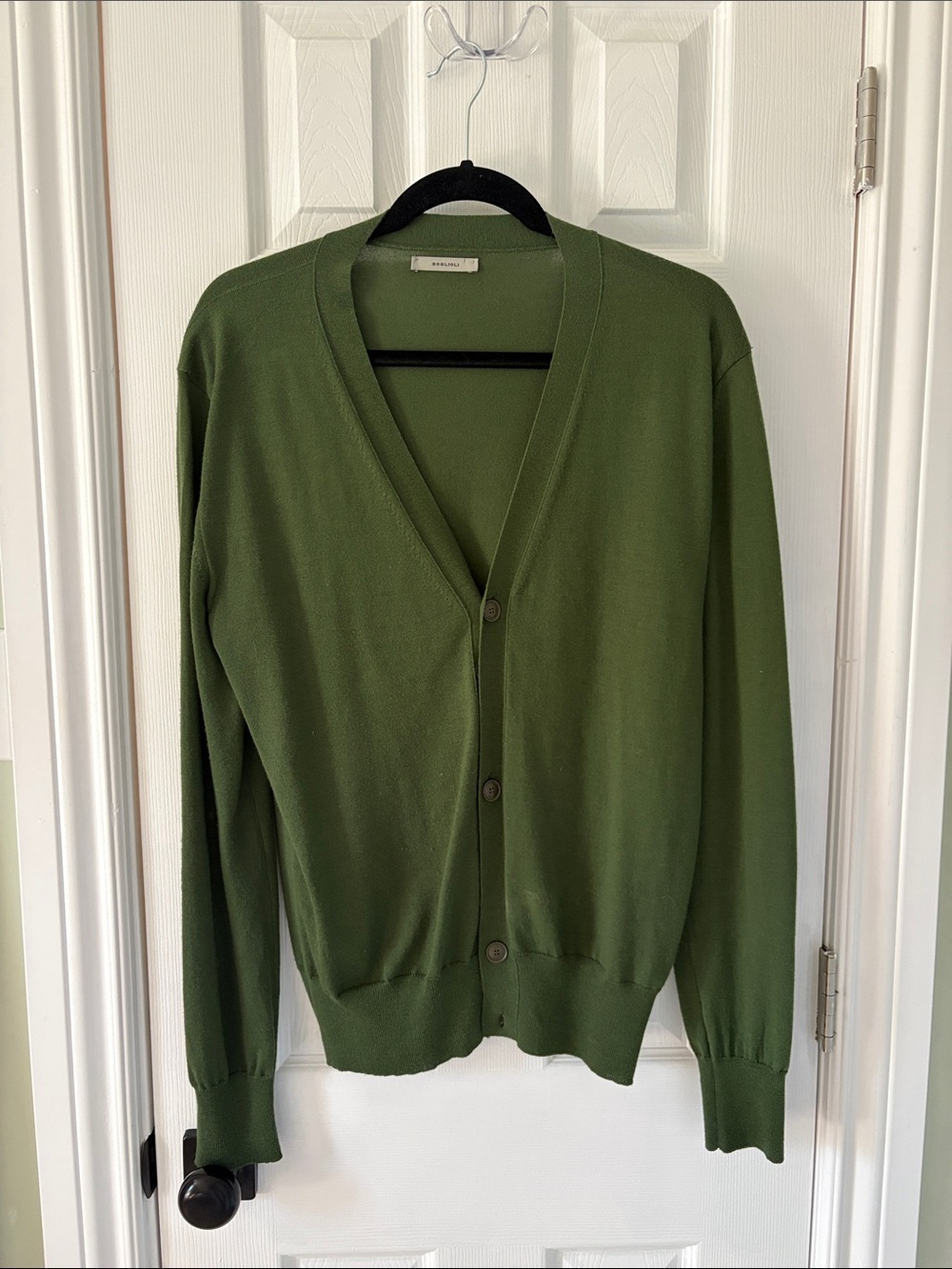 Buglioli wool cardigan